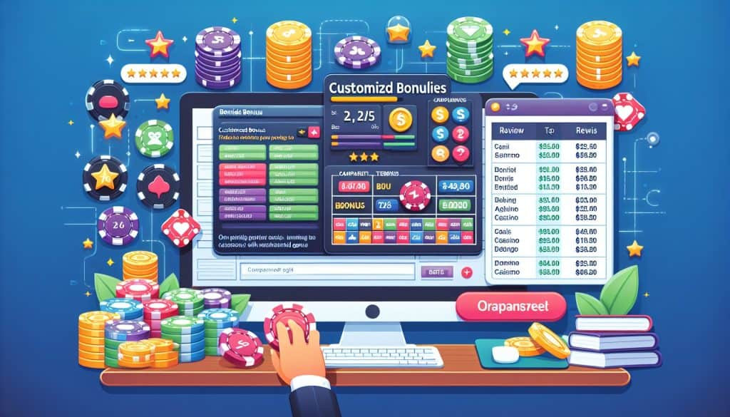 Kako pronaći online casino koji nudi najbolje prilagođene bonuse?