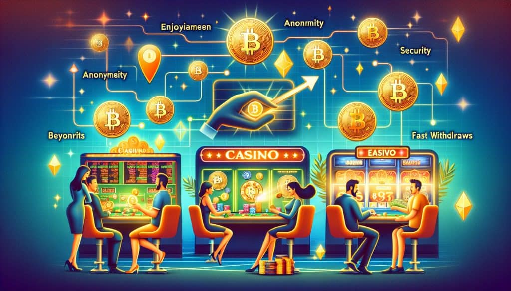 Prednosti igranja sa kriptovalutama u casinu